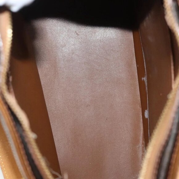 LOUIS VUITTON Monogram Vernis Houston Hand Bag Bronze - Picture 9 of 16